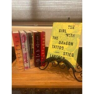 6 Hardcopy Set: The Girl with the Dragon Tattoo